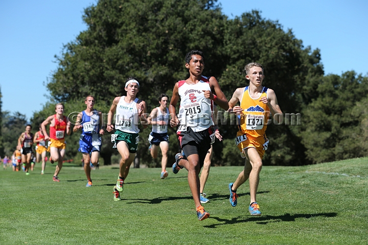 2015SIxcHSSeeded-119.JPG - 2015 Stanford Cross Country Invitational, September 26, Stanford Golf Course, Stanford, California.